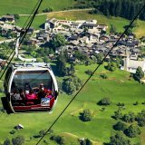 Sur un an, c'est cependant en Suisse centrale que la hausse est la plus spectaculaire, de 25% en nombre de passagers et de 63% pour les recettes. (KEYSTONE/Jean-Christophe Bott)